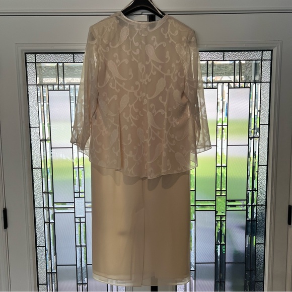 Plus size Mother of Bride Dress - Picture 3 of 7